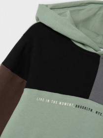 NAME IT Hoodie Ponskol Iceberg Green